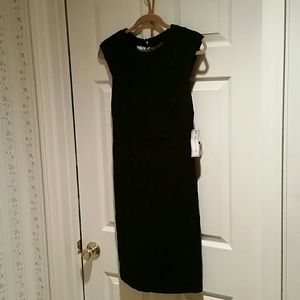 Black Form Fitted Dress